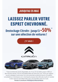 Prospectus Aramis Montpellier : Destockage Citroën jusqu'à -50%