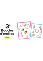 Prospectus claire's : Boucles d'oreilles