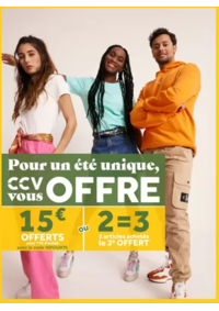 Prospectus CCV Saint-Dié : Pour un été unique, CCV vous offre