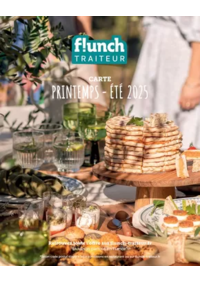 Prospectus Flunch VINZELLES : Carte printemps été 2025