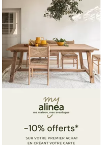 Prospectus Alinéa MONTPELLIER - PEROLS : 10% offerts