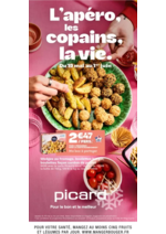 Prospectus Picard : L'apéro, les copains, la vie