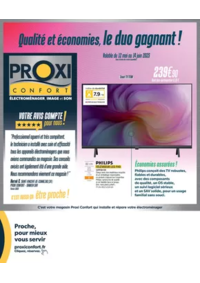 Prospectus Proxi Confort LANDSER : Qualité et économies, le duo gagnant!