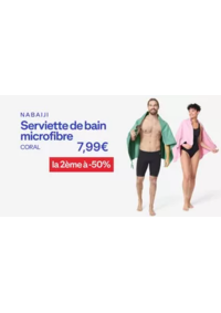 Prospectus DECATHLON Epinal : -50% sur la 2ème serviette microfibre