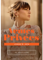 Prospectus Karl Marc John : Ventes privées