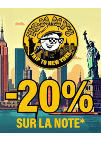 Prospectus Tommy's Café MOULIN-LES-METZ : Tommy’s -20% de réduction