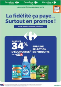 Prospectus Carrefour Contact LE BOIS D'OINGT : LA FIDÉLITÉ ÇA PAYE...SURTOUT EN PROMOS !