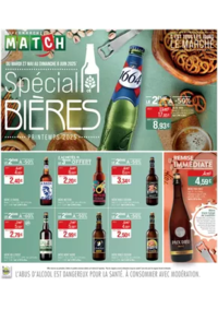 Prospectus Supermarchés Match Huningue : Spécial BIÈRES