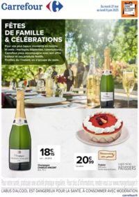 Prospectus Carrefour MERIGNAC : FETES DE FAMILLE ET CEREMONIES : DECOUVREZ NOS OFFRES