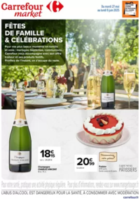 Prospectus Carrefour Market VILLERS COTTERETS : FETES DE FAMILLE ET CEREMONIES: DECOUVREZ NOS OFFRES