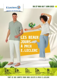 Prospectus E.Leclerc MONTMORILLON : TEXTILE - MOIS GAGNANT