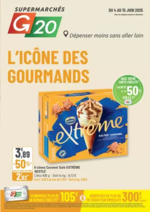 Prospectus G20 : L’ICÔNE DES GOURMANDS