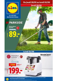 Prospectus Lidl CHADRAC : Retrouvez notre nouvelle collection mode et outils de jardinage ce jeudi 29 mai chez Lidl