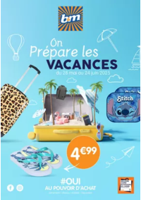 Prospectus Babou MONTGERON : Départ en vacances
