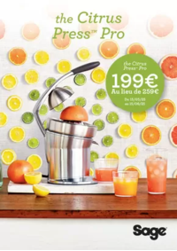 Prospectus BeDigital Saint-Jean-d'Illac : SAGE PROMO CITRUS PRESS PRO