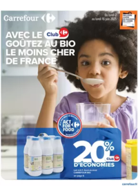Prospectus Carrefour Express Saint-Cyprien : SPÉCIAL BIO