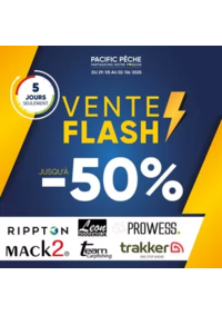 Prospectus Pacific Pêche CLERMONT-FERRAND - AUBIÈRE : Vente Flash 100% Carpe