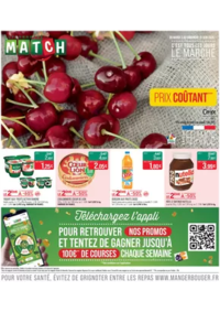 Prospectus Supermarchés Match Quiévrechain : C'EST TOUS LES JOURS LE MARCHÉ