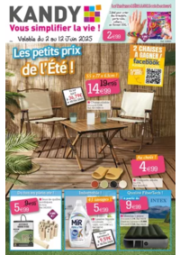Prospectus KANDY BURY : Les petits prix de l'été !
