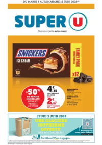 Prospectus Super U PACY SUR EURE : Spécial Fête des Pères