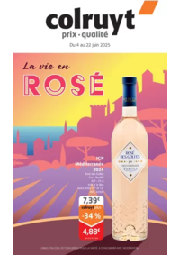 Prospectus Colruyt Pagnoz : La vie in rosé