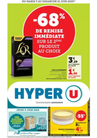 Prospectus Hyper U COMBOURG : Spécial Fête des Pères