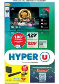 Prospectus Hyper U CLERMONT L HERAULT : Catalogue HYPER U