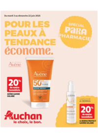 Prospectus Auchan SAVONNIERES DEVANT BAR : Pour les peaux à tendance économe