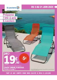 Prospectus E.Leclerc ARCONNAY : SELECTION DEPART EN VACANCES