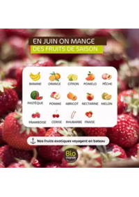 Prospectus Biomonde Sarrebourg : Juin fruits & legumes