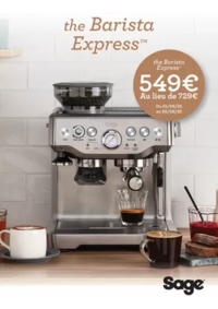 Prospectus BeDigital Montigny Les Metz : SAGE PROMO BARISTA EXPRESS