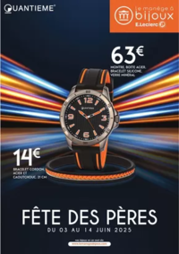 Prospectus Le Manège à Bijoux E.Leclerc CHAMBLY : FETE DES PERES
