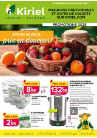 Prospectus Kiriel VALENCAY : Eté saveur, prix en douceur !