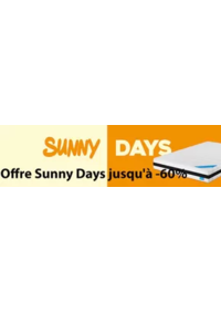 Prospectus Le Roi du Matelas Olivet : Offre Sunny Days jusqu'à -60%