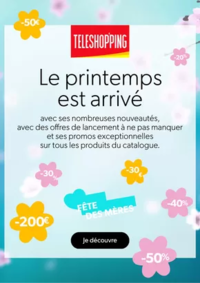 Prospectus Téléshopping Paris 8 : FÊTE DES MÈRES