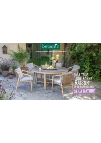 Prospectus botanic Suresnes : DOSSIER DE PRESSE MOBILIER DE JARDIN 2025