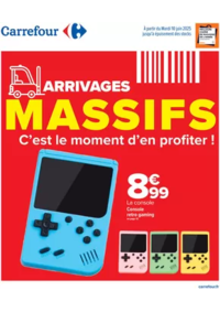 Prospectus Carrefour Drive CLAYE-SOUILLY : ARRIVAGES MASSIFS