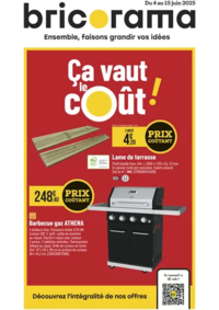 Prospectus Bricorama SOISY  : Ça vaut le coût!