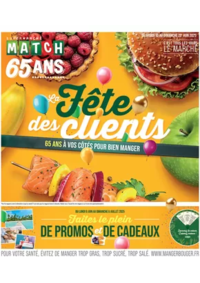 Prospectus Supermarchés Match Commercy Euville : La Fête des clients
