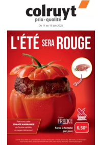 Prospectus Colruyt dit 'Près des Mortes' : L'été sera rouge