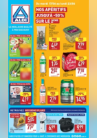 Nos apéritifs jusqu'à -50% sur le 2ème - Aldi