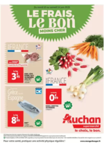 Prospectus Auchan Supermarché : Le frais, le bon, moins cher