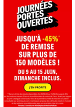 Promos et remises  : JOURNÉES PORTES OUVERTES