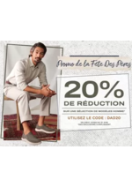 Promos et remises  : 20% DE RÉDUCTION SUR UNE SÉLECTION DE MODÈLES