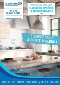 Prospectus E.Leclerc RIVIERES / LA ROCHEFOUCAULD : GEM Froid 2025