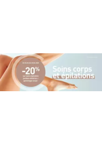 Prospectus Esthétic center CHALLANS : Soins corps et épilations
