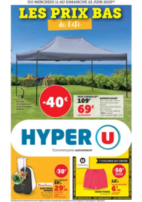 Prospectus Hyper U PLANCOET : C'est l'été !