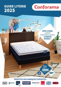 Prospectus Conforama LORIENT : Guide Literie Conforama 2025