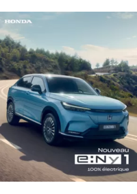 Prospectus Honda France COURBEVOIE : Nouveau e : Ny1 100% électrique