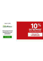 Promos et remises  : 10% DE REMISE